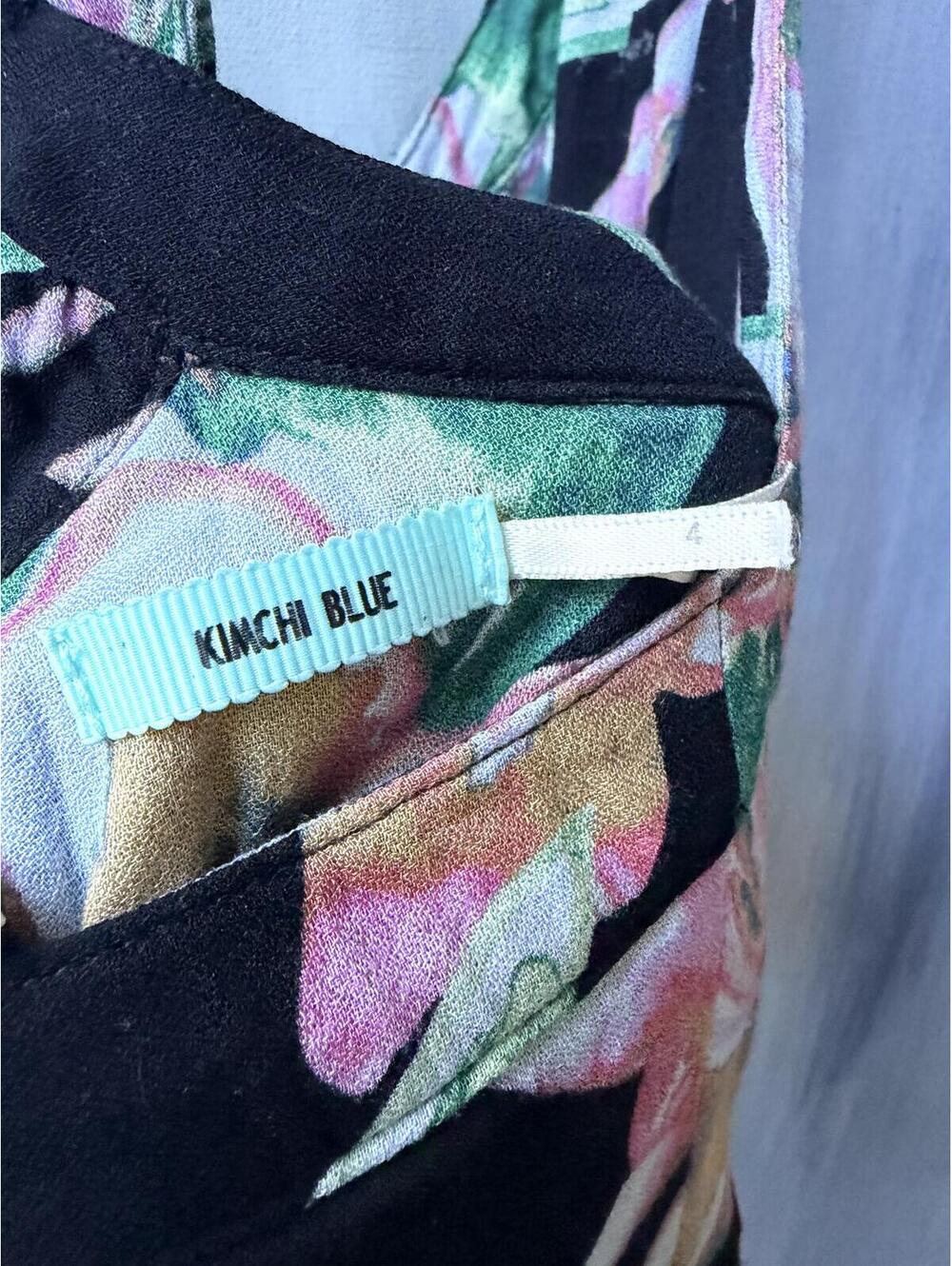 Kimchi Blue Urban Outfitters Floral Midi Dress Open Back Sm - Picture 8 of 9